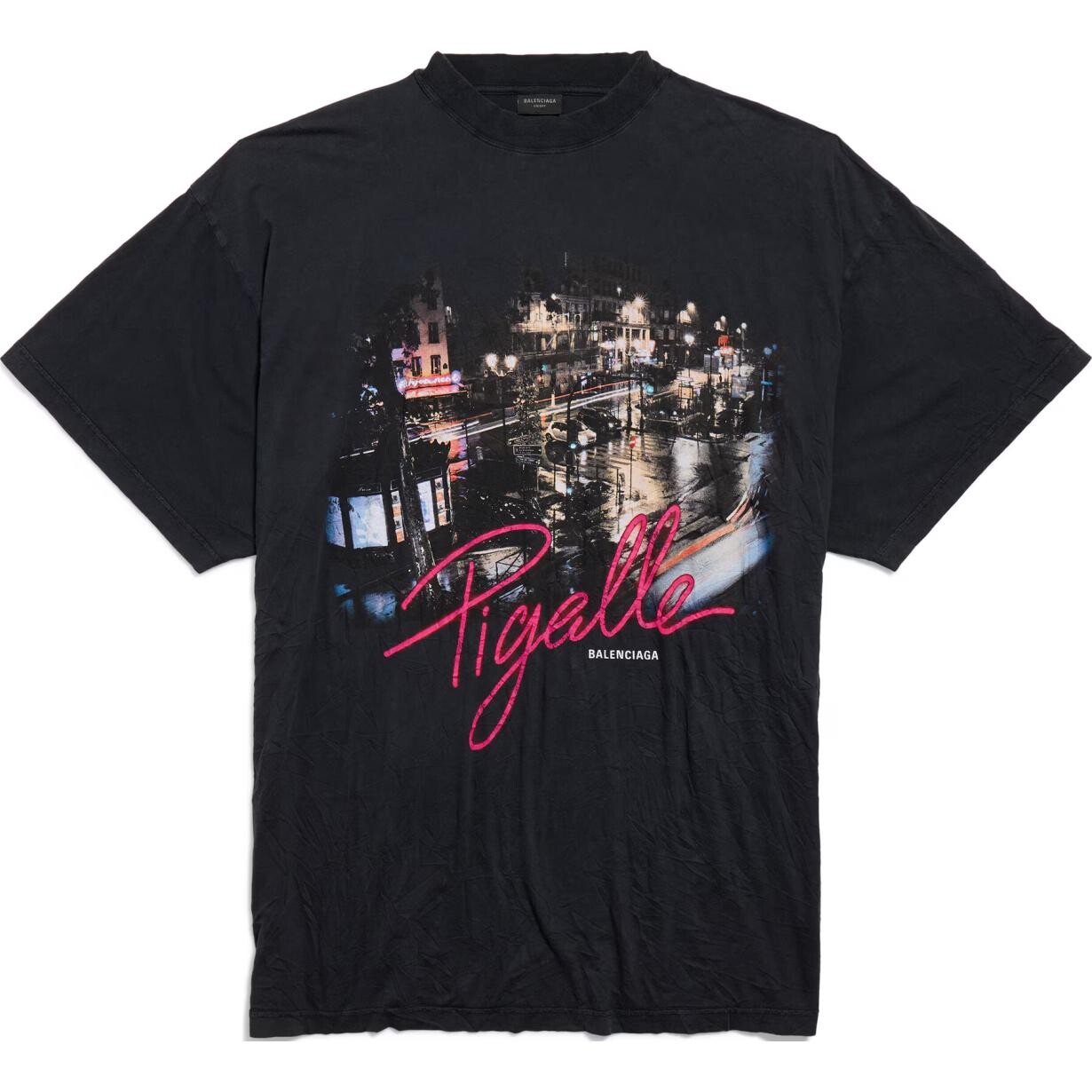 Футболка унисекс черная Balenciaga, черный
Футболка унисекс черная Balenciaga, черный