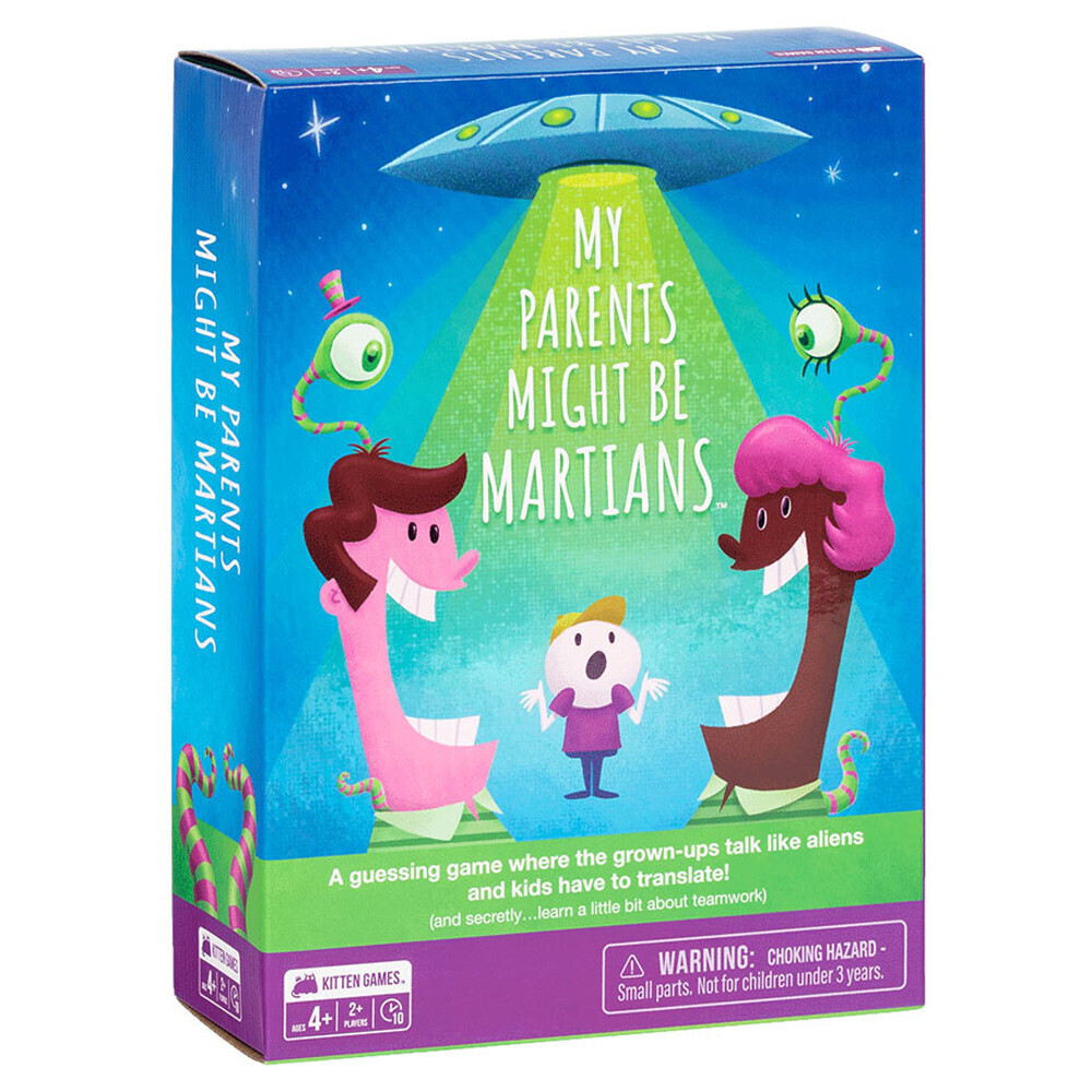 Настольная игра Exploding Kittens My Parents Might Be Martians
Настольная игра Exploding Kittens My Parents Might Be Martians