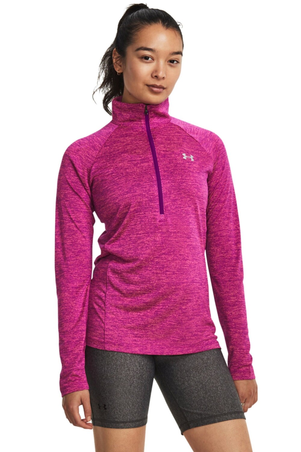 Толстовка Pink Tech с молнией 1/2 и декоративным поворотом Under Armour, розовый
Толстовка Pink Tech с молнией 1/2 и декоративным поворотом Under Armour, розовый