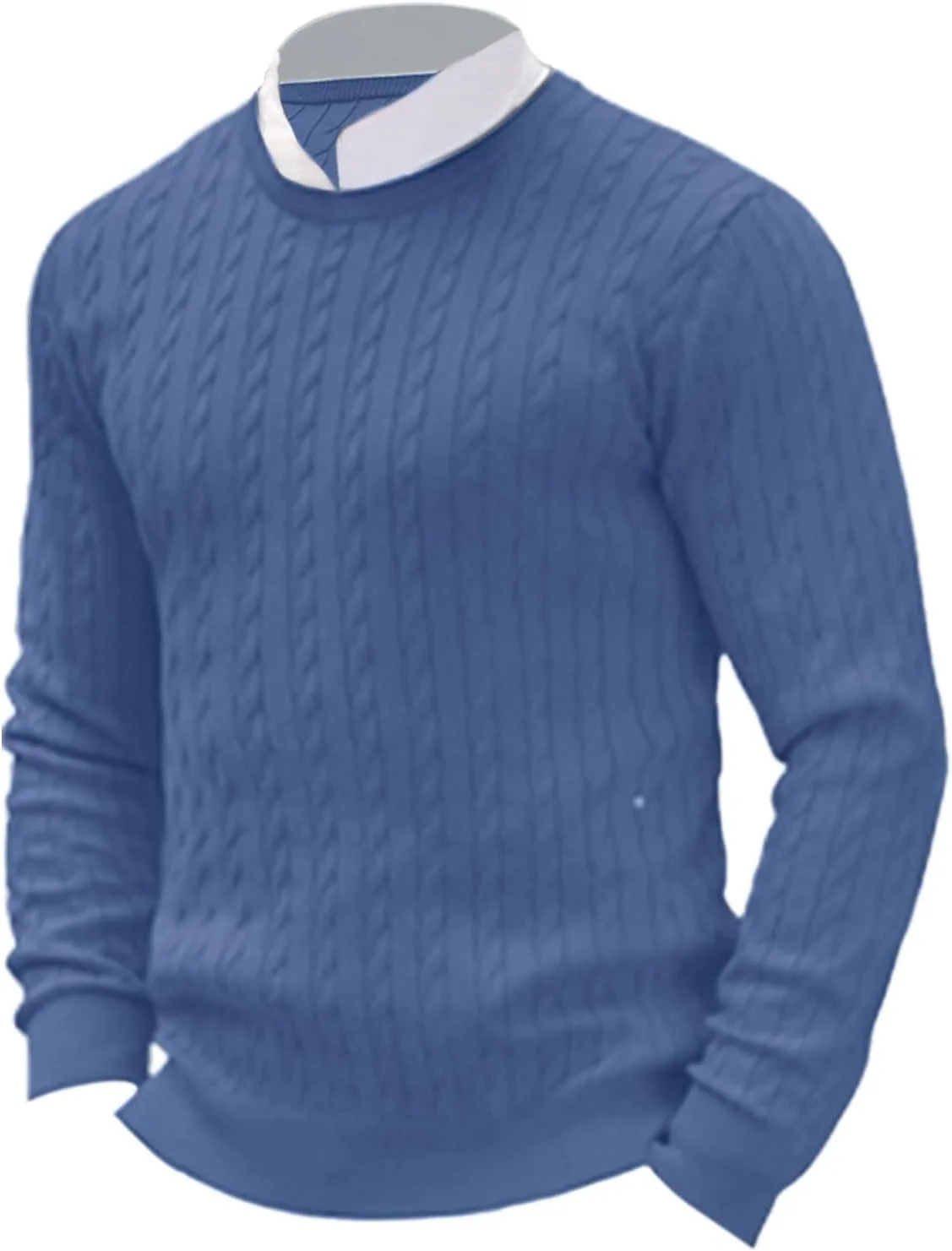 Мужской свитер для офиса, легкий пуловер с длинными рукавами
Мужской свитер для офиса, легкий пуловер с длинными рукавами