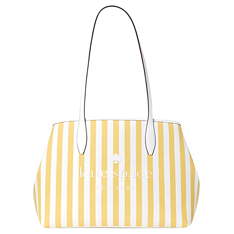 Kate Spade Тканевая сумка-шоппер, шоппер, сумка, сумка через плечо Women's White с лимонными полосками
Kate Spade Тканевая сумка-шоппер, шоппер, сумка, сумка через плечо Women's White с лимонными полосками