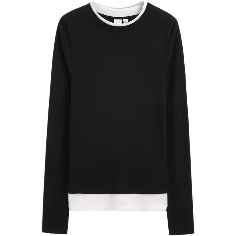 Цветной блочный пэчворк облегающая футболка минималистичный стиль стройнящий слой верхняя одежда с длинным рукавом женская GAP, розовая
Цветной блочный пэчворк облегающая футболка минималистичный стиль стройнящий слой верхняя одежда с длинным рукавом женская GAP, розовая