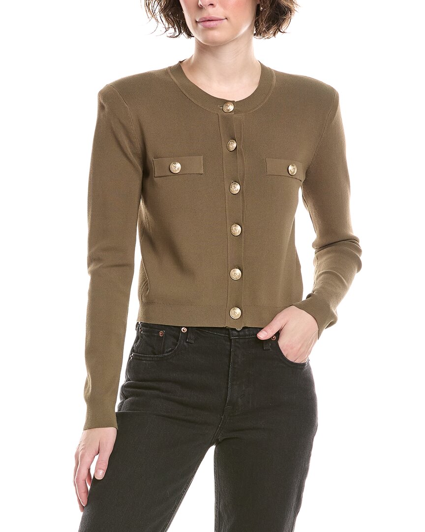 Кардиган укороченный Toulouse от L'AGENCE, зеленый
Кардиган укороченный Toulouse от L'AGENCE, зеленый