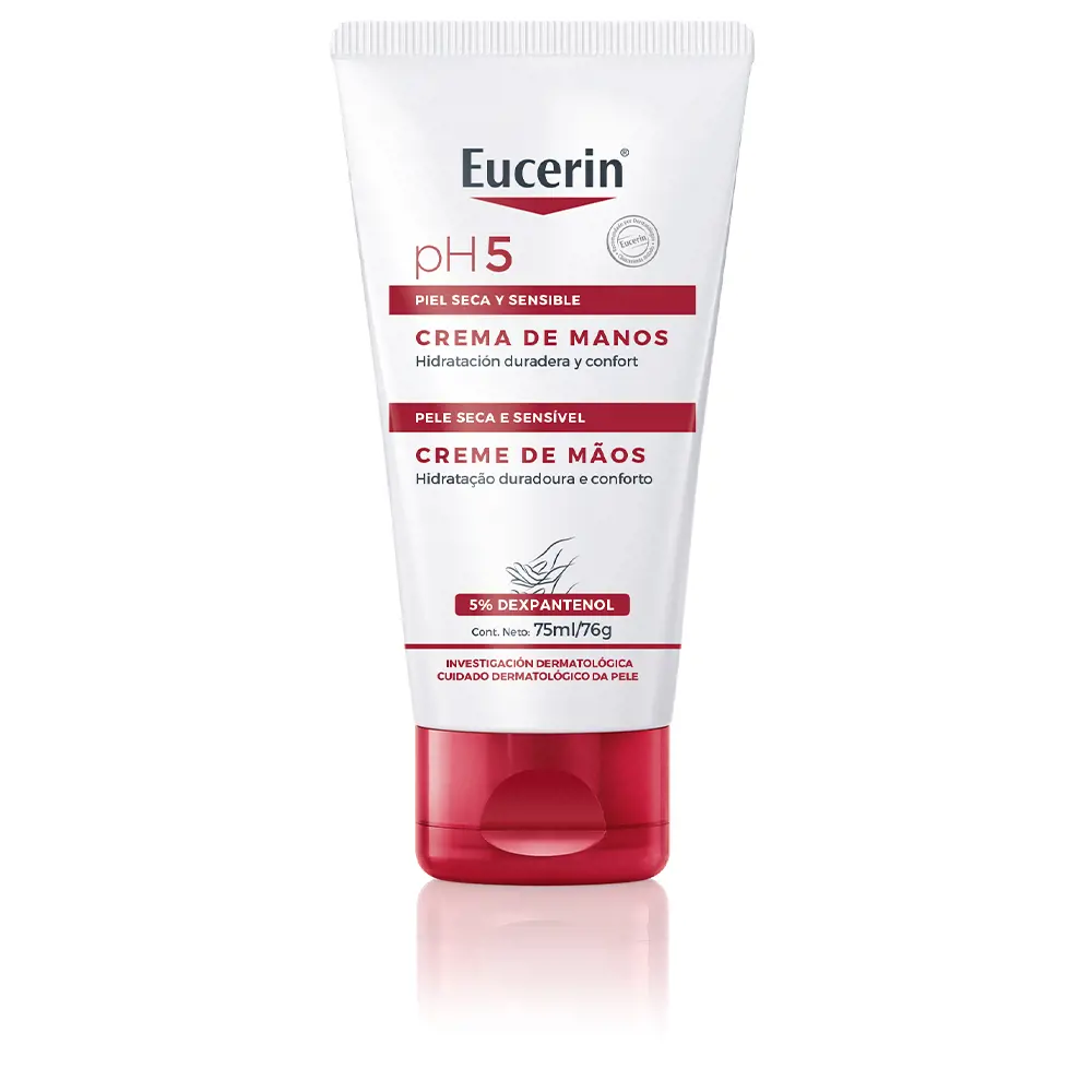 Крем для рук Ph5 crema manos piel sensible Eucerin, 75 мл.
Крем для рук Ph5 crema manos piel sensible Eucerin, 75 мл.
