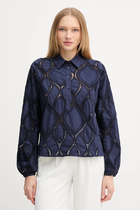 Хлопковая блузка NOLIN Mos Mosh, синий
Хлопковая блузка NOLIN Mos Mosh, синий