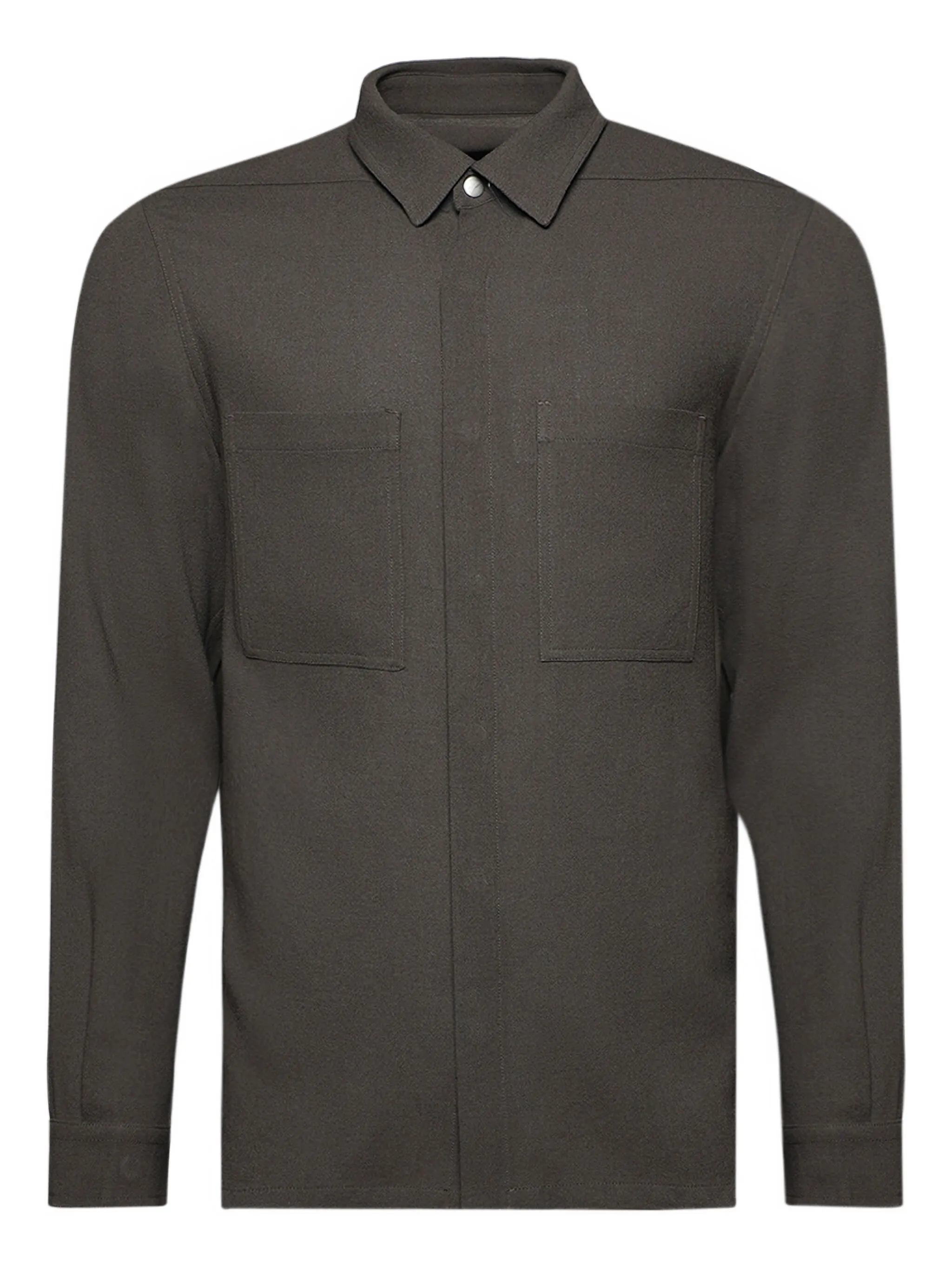 Рубашка с длинными рукавами Rick Owens, серый
Рубашка с длинными рукавами Rick Owens, серый