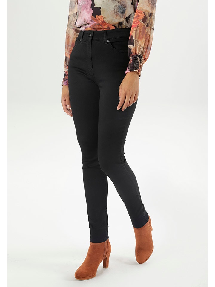 Джинсы Aniston, черный 
Джинсы Aniston, черный