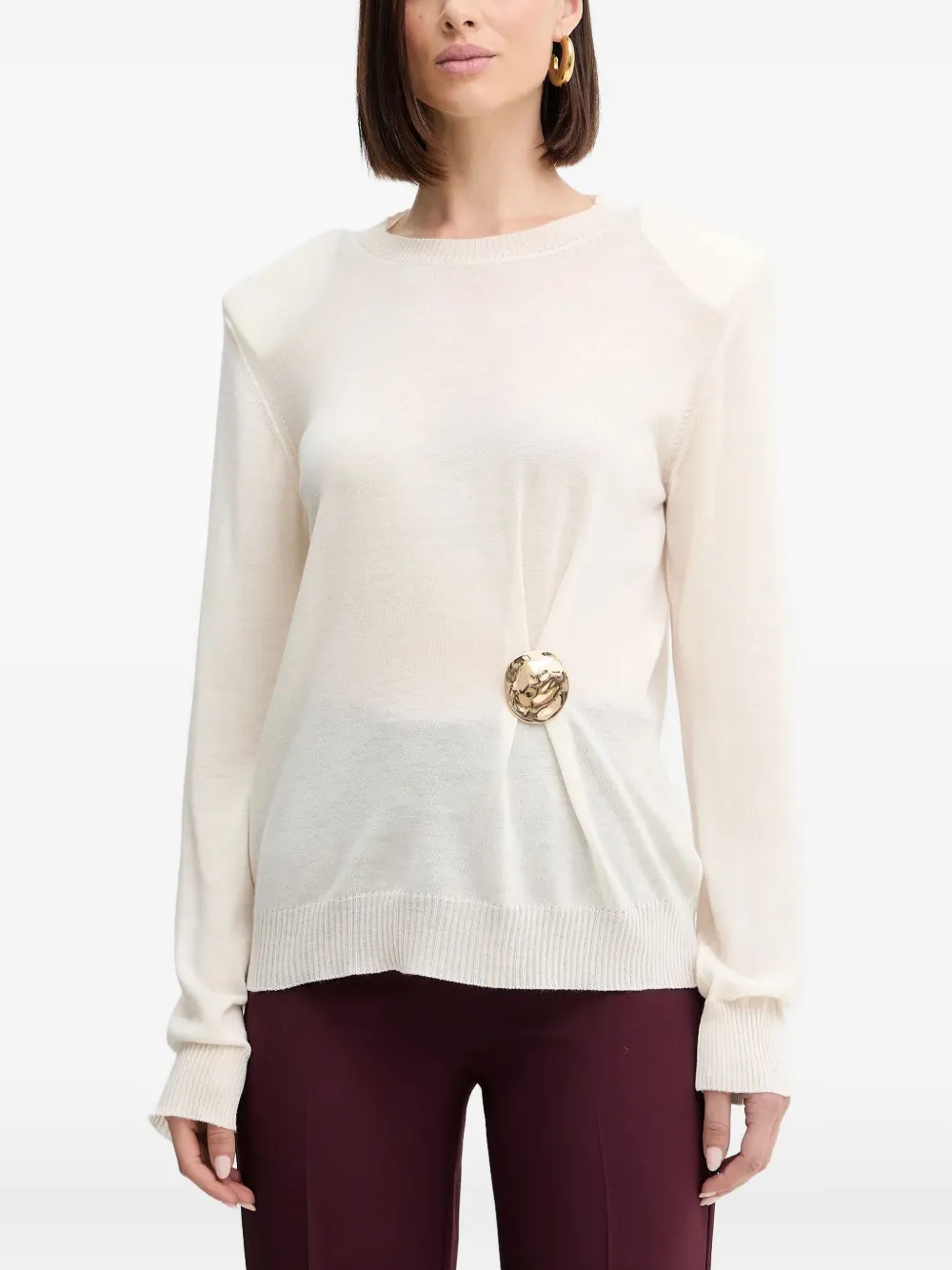 Топ с аппликацией Simona Corsellini, белый
Топ с аппликацией Simona Corsellini, белый