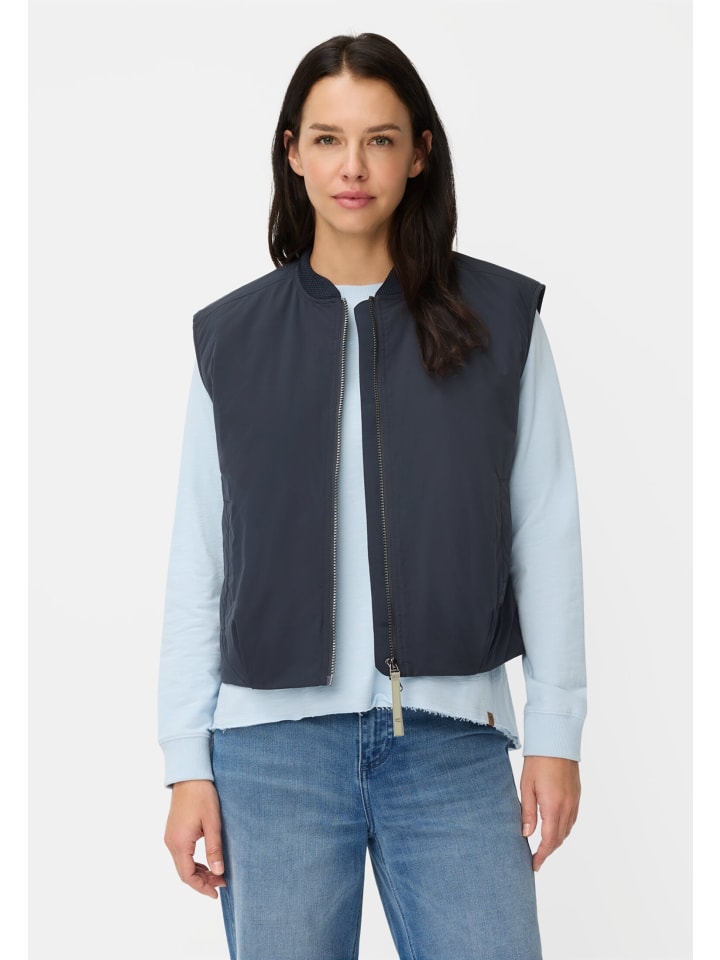 Camel Active Жилет с двусторонней молнией и светоотражающими элементами темно-синего цвета
Camel Active Жилет с двусторонней молнией и светоотражающими элементами темно-синего цвета