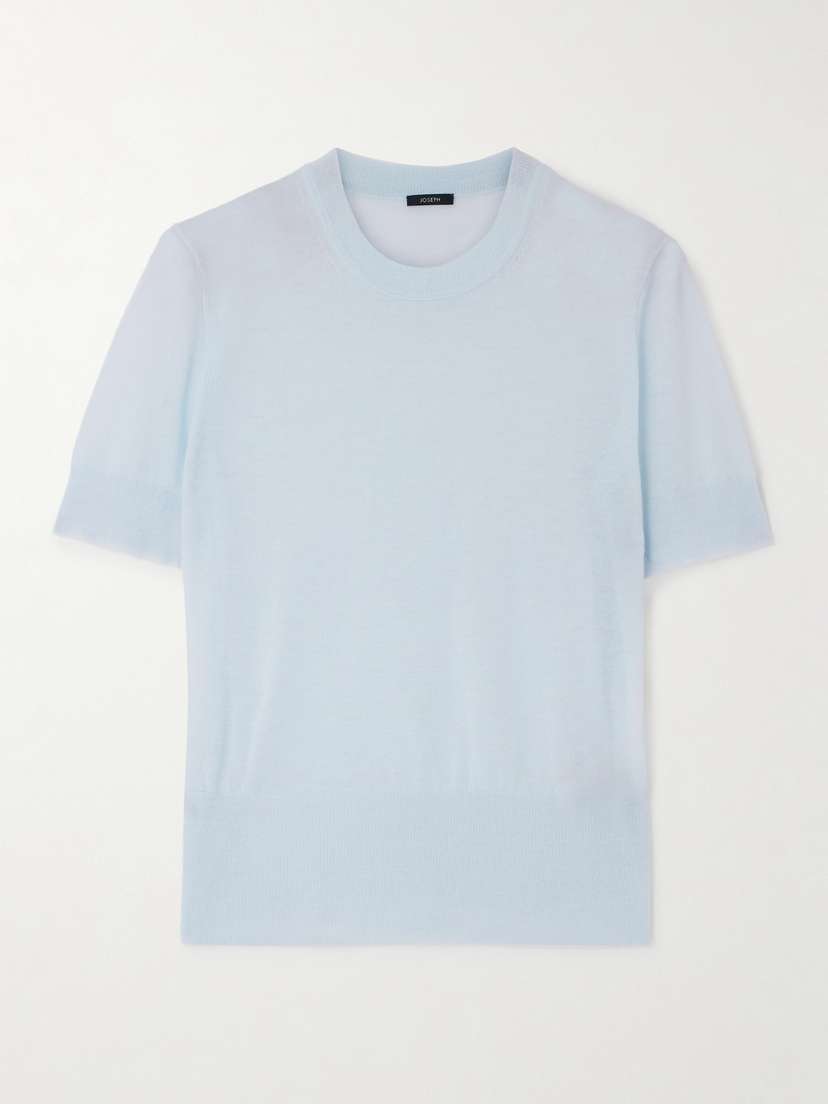 Кашемировый топ Cashair Joseph, голубой
Кашемировый топ Cashair Joseph, голубой