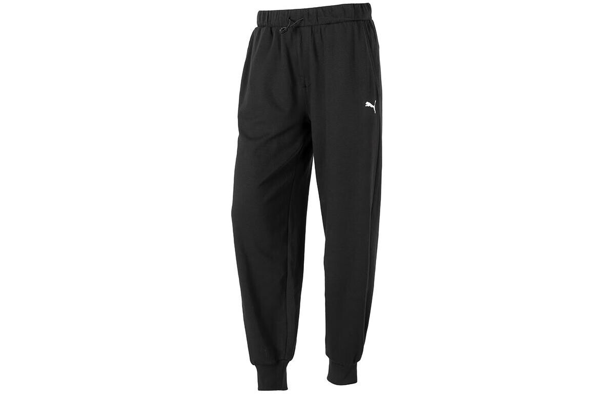 Мужские трикотажные спортивные штаны Puma, цвет Black 
Мужские трикотажные спортивные штаны Puma, цвет Black