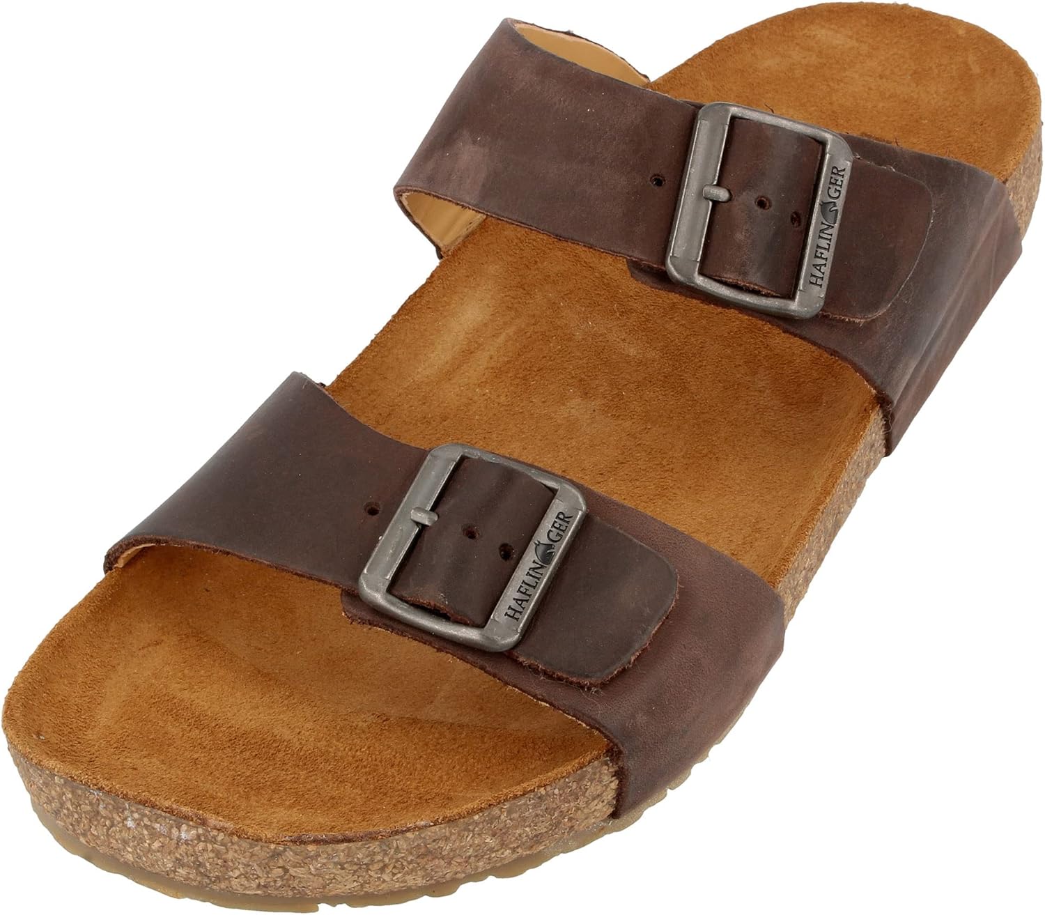 HAFLINGER Andrea Elegant кожаные сандалии с резиновой подошвой и корковой латексной стелькой Unisex, Brown Brown 730
HAFLINGER Andrea Elegant кожаные сандалии с резиновой подошвой и корковой латексной стелькой Unisex, Brown Brown 730