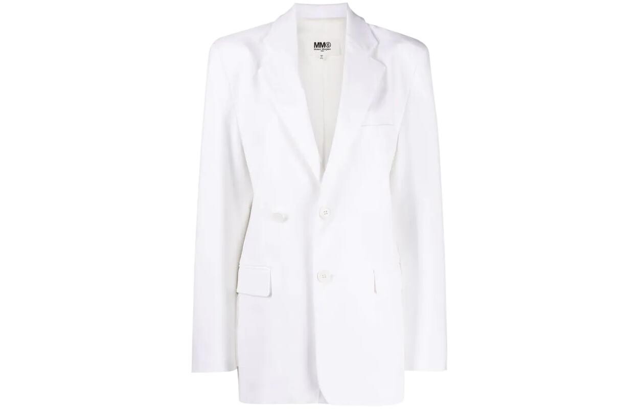 Деловой костюм женский белый Mm6 Maison Margiela
Деловой костюм женский белый Mm6 Maison Margiela