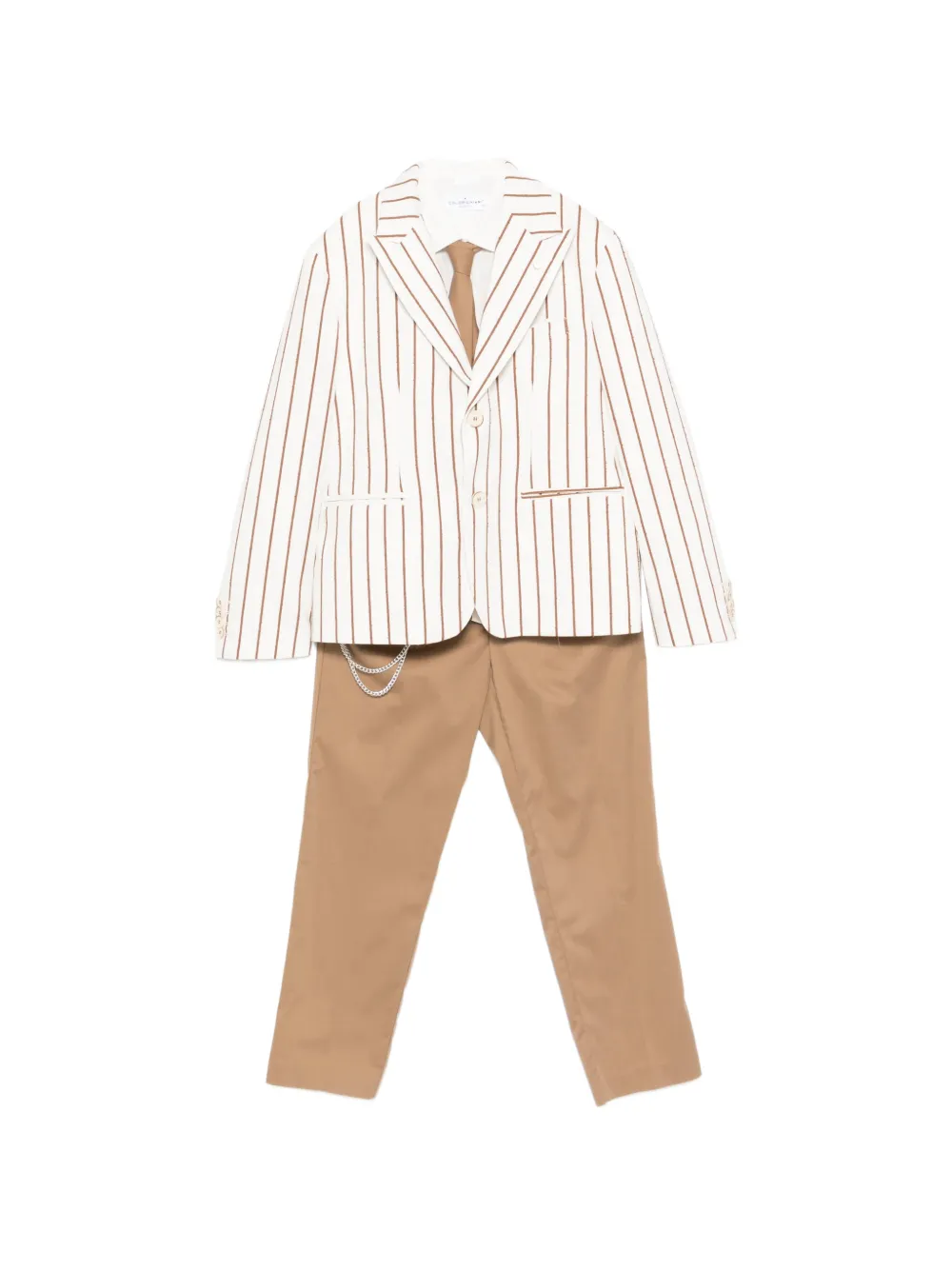Костюм с цепочкой (набор из 8 предметов) Colorichiari, бежевый
Костюм с цепочкой (набор из 8 предметов) Colorichiari, бежевый