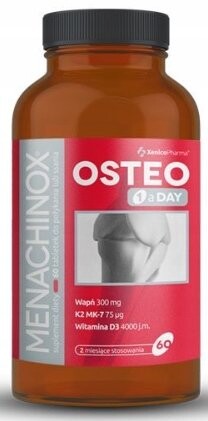 Ксенико, Менахинокс Остео 1 раз в день для суставов, 60 таб. Inna marka
Ксенико, Менахинокс Остео 1 раз в день для суставов, 60 таб. Inna marka