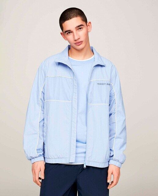 Мужская куртка с высоким воротником и застежкой-молнией Tommy Jeans, светло-синий
Мужская куртка с высоким воротником и застежкой-молнией Tommy Jeans, светло-синий
