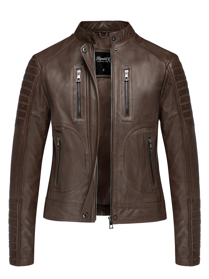 Кожаная куртка REPUBLIX, темно-коричневый
Кожаная куртка REPUBLIX, темно-коричневый