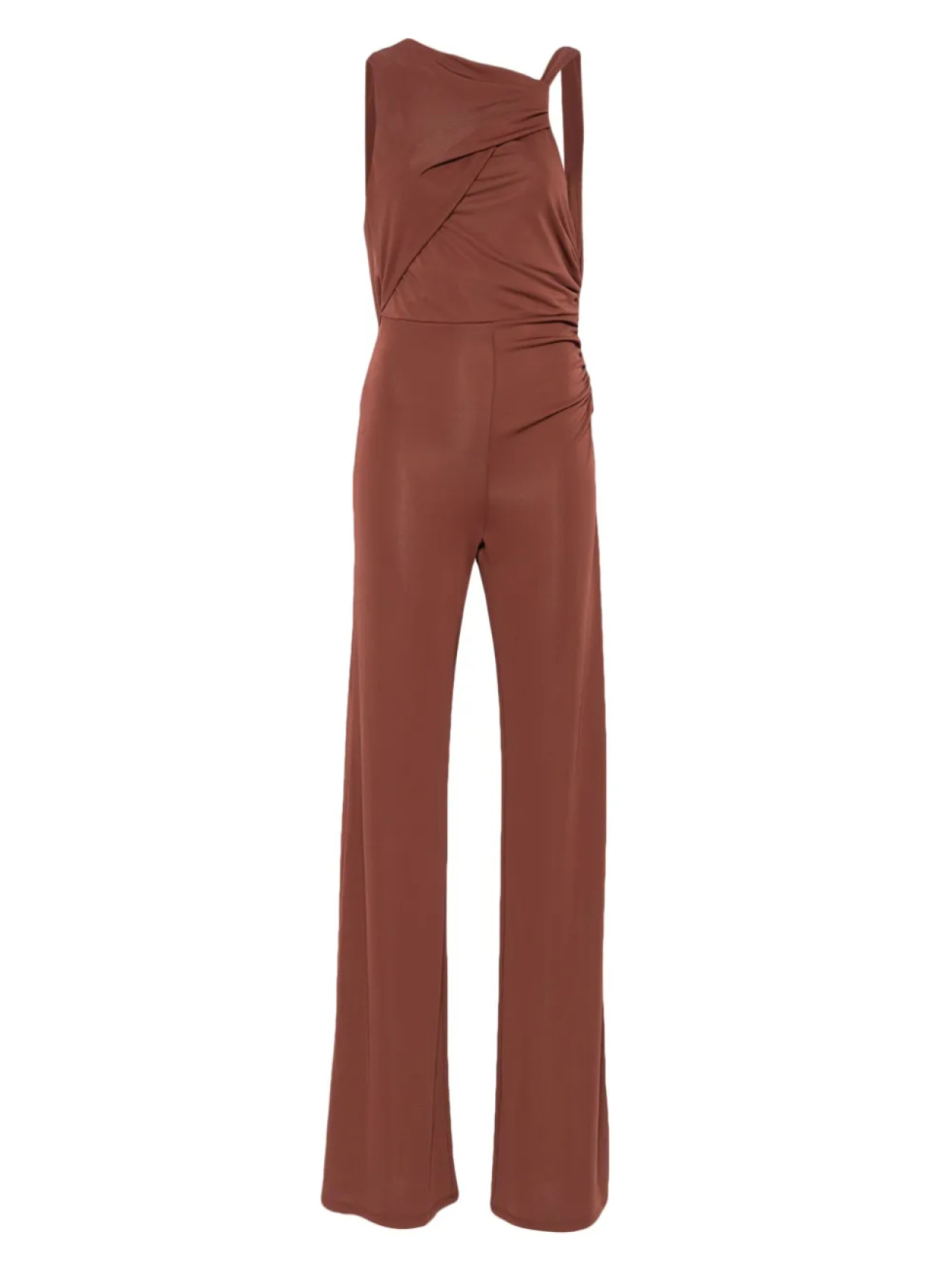 Асимметричный комбинезон ANDAMANE The Andamane, коричневый 
Асимметричный комбинезон ANDAMANE The Andamane, коричневый