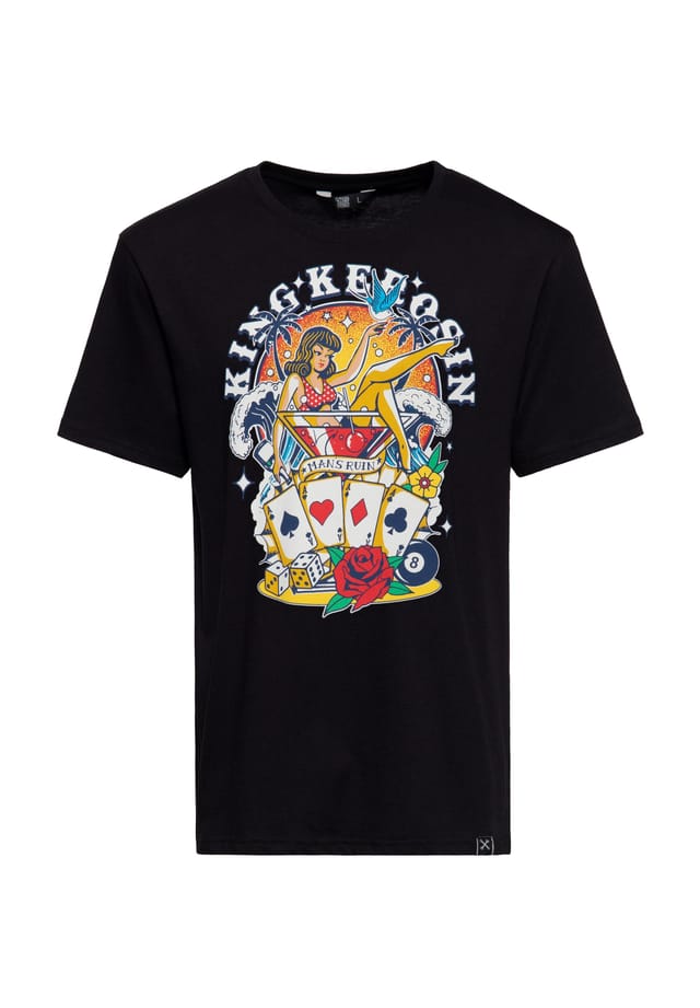 Футболка с принтом пин-ап "Разрушение мужчины" King Kerosin, черный
Футболка с принтом пин-ап "Разрушение мужчины" King Kerosin, черный