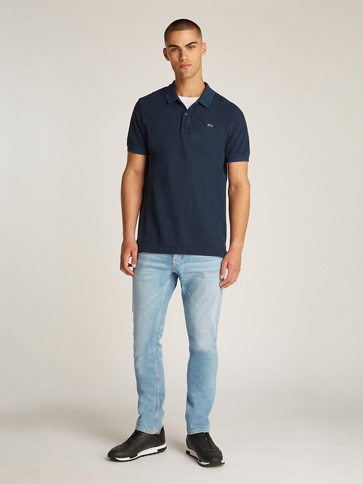 Рубашка-поло TOMMY JEANS, темно-синий
Рубашка-поло TOMMY JEANS, темно-синий