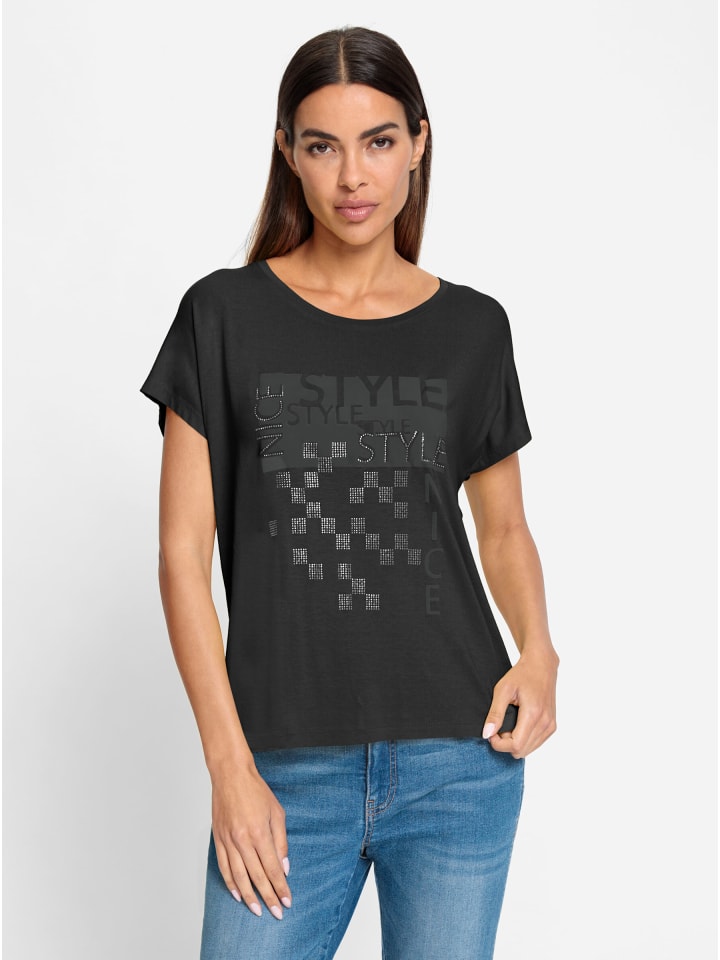 черная рубашка с круглым вырезом Heine
черная рубашка с круглым вырезом Heine