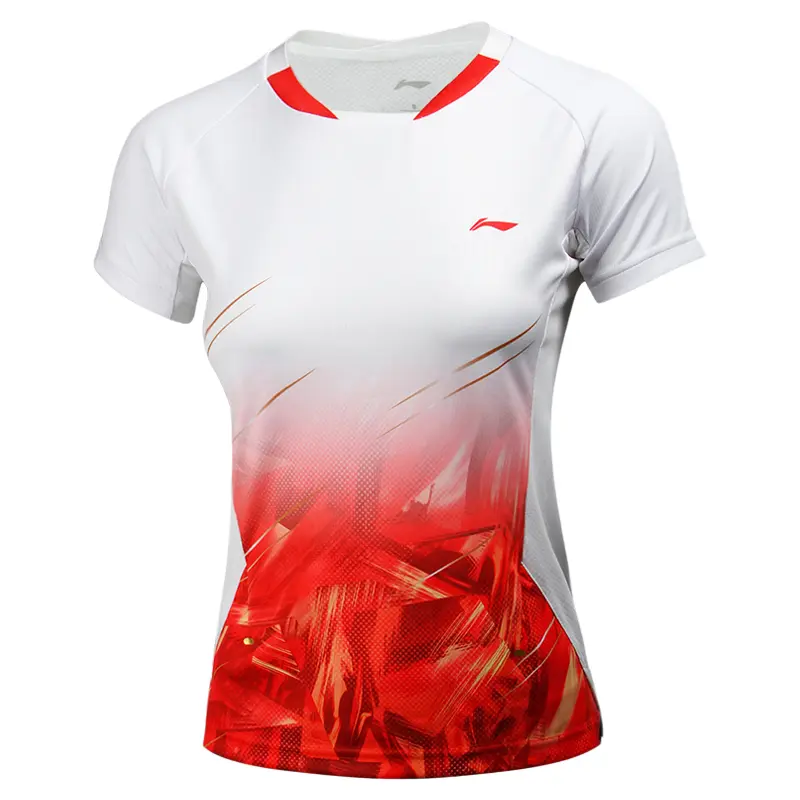 Футболка для бадминтона Li-Ning Badminton Collection, женская, бело-красная
Футболка для бадминтона Li-Ning Badminton Collection, женская, бело-красная
