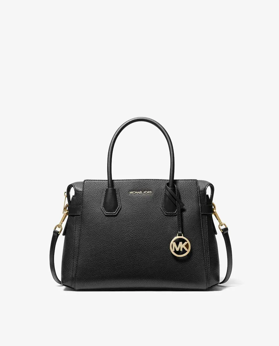 Женская сумка Mercer среднего размера из зернистой кожи Michael Michael Kors, черный
Женская сумка Mercer среднего размера из зернистой кожи Michael Michael Kors, черный