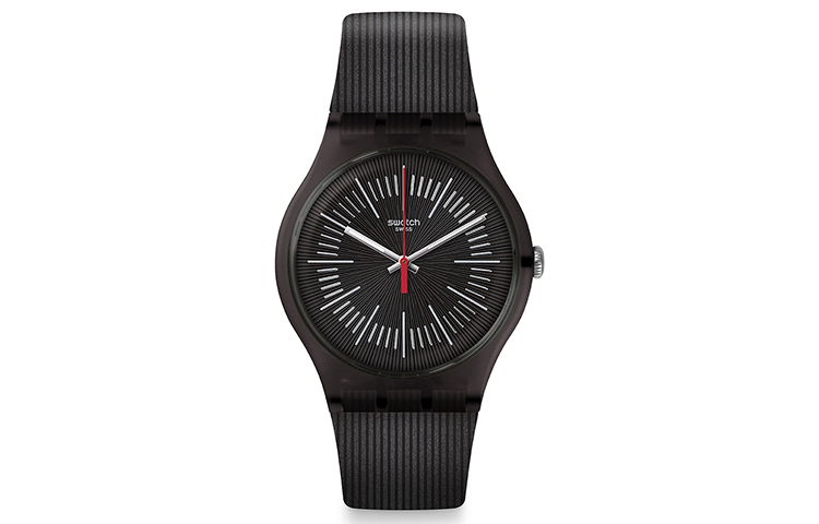 SWATCH Unisex 41mm Black Watch SUOB178
SWATCH Unisex 41mm Black Watch SUOB178