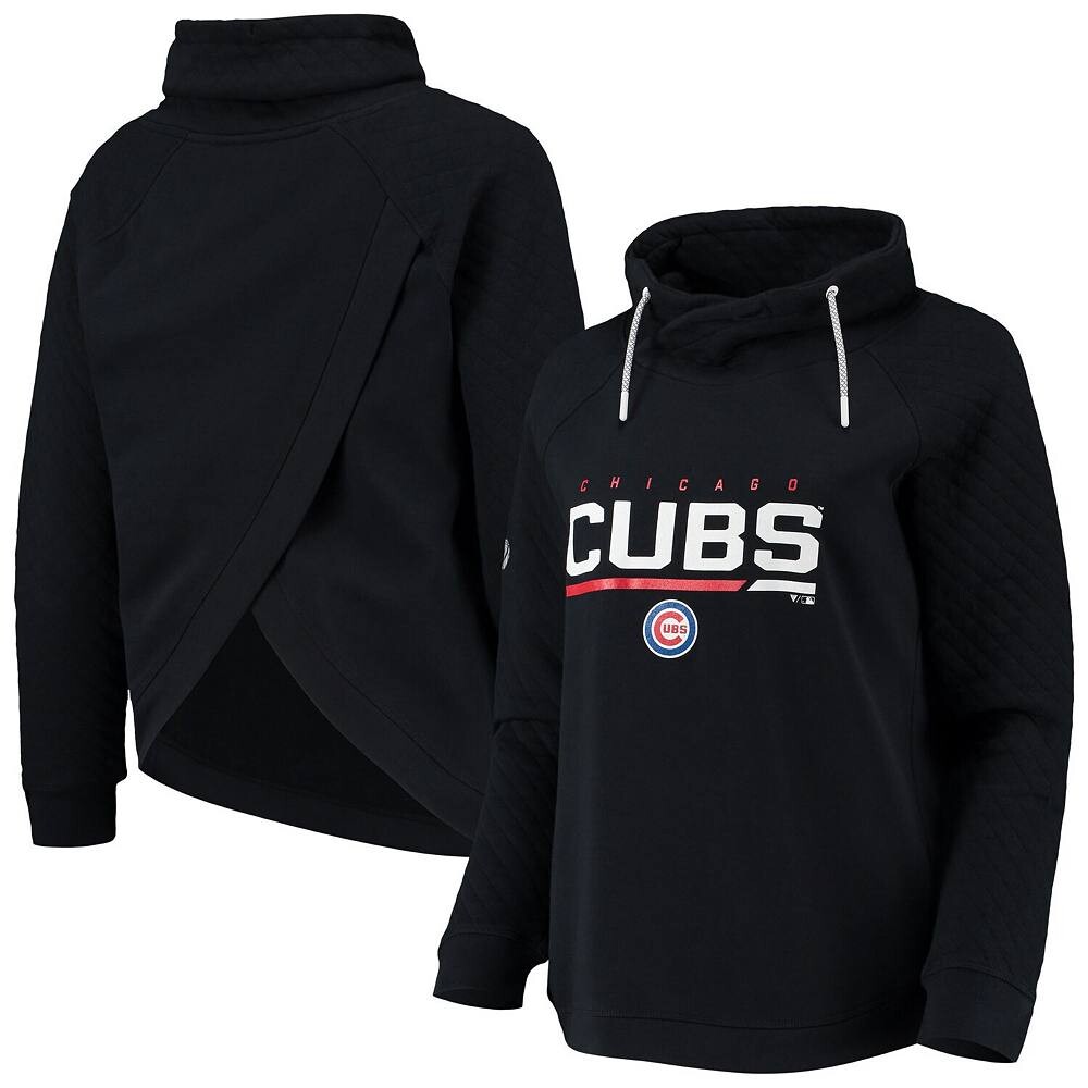 Женский ровный свитер, черный пуловер реглан Chicago Cubs Vega с воротником-воронкой Levelwear, цвет Cub Black
Женский ровный свитер, черный пуловер реглан Chicago Cubs Vega с воротником-воронкой Levelwear, цвет Cub Black