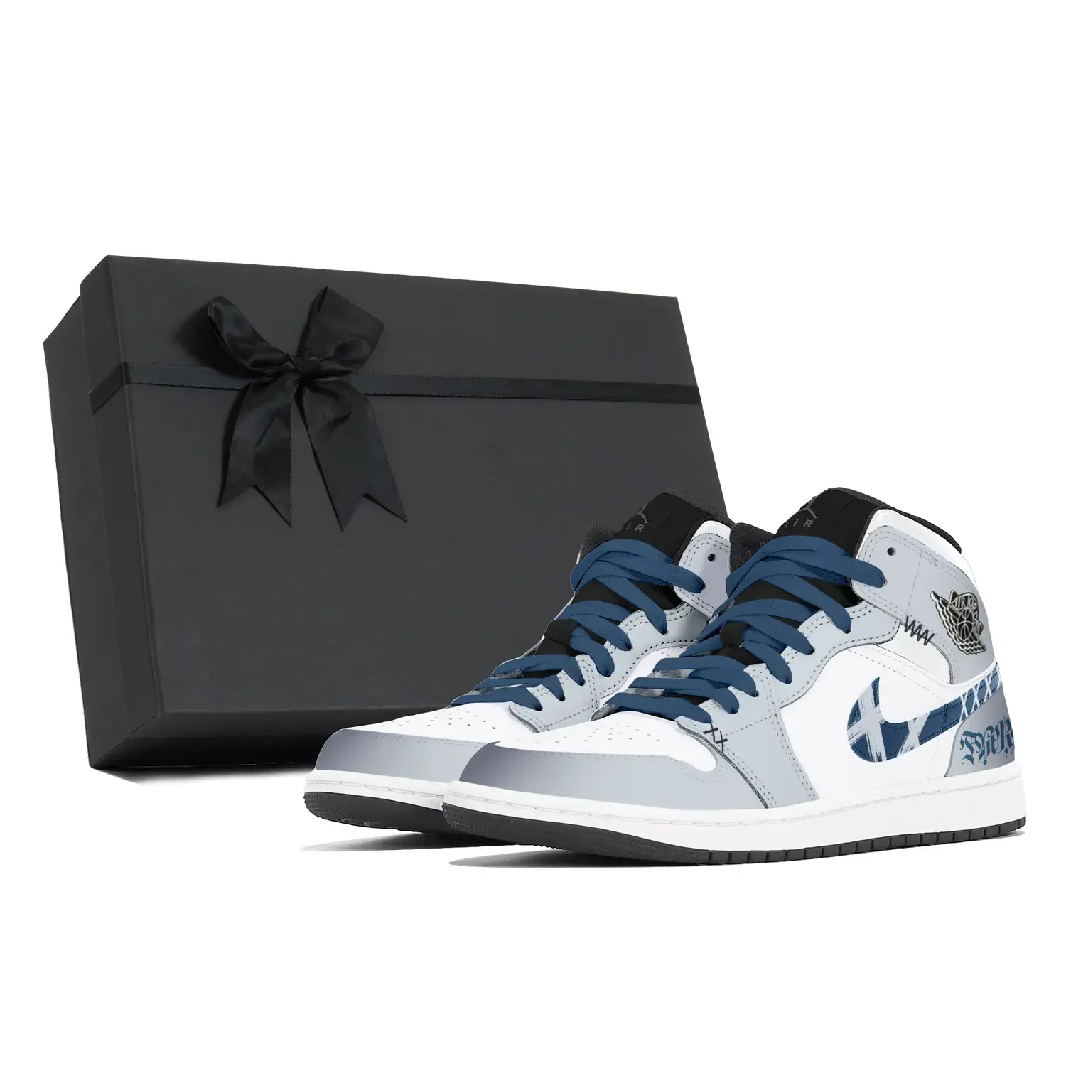 Jordan Кроссовки баскетбольные Air 1 мужские синие, устойчивые к истиранию, амортизирующие, нескользящие, мид-топ, винтажные
Jordan Кроссовки баскетбольные Air 1 мужские синие, устойчивые к истиранию, амортизирующие, нескользящие, мид-топ, винтажные