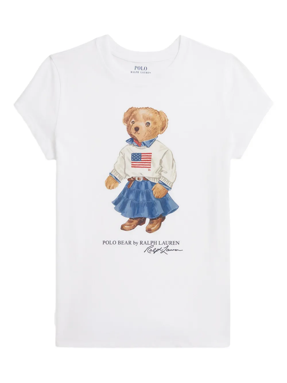 Футболка Polo Bear из джерси Polo Ralph Lauren Kids, белый
Футболка Polo Bear из джерси Polo Ralph Lauren Kids, белый