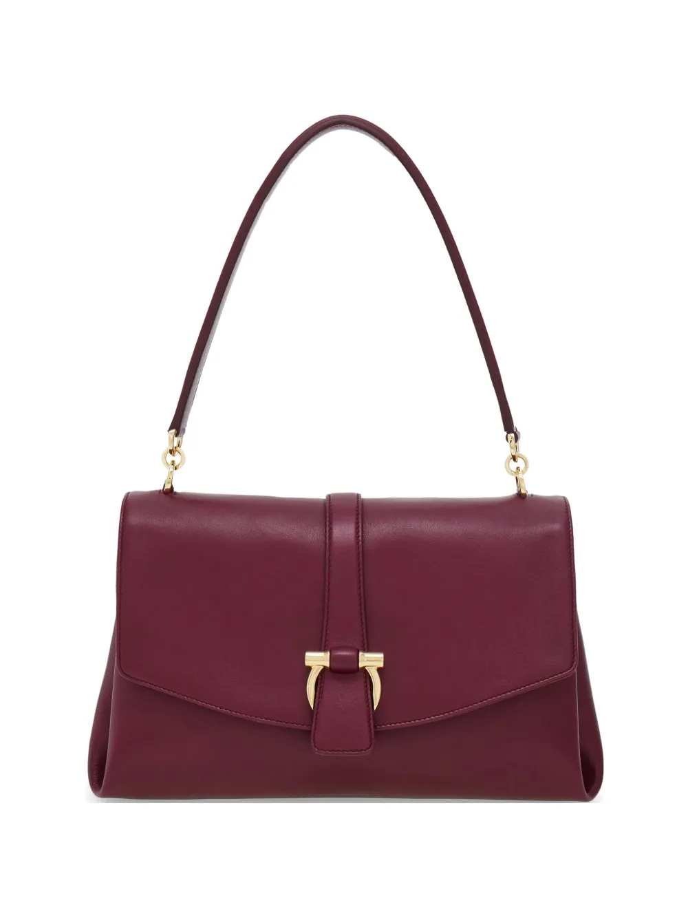 Сумка на плечо с передним клапаном (размер S) Ferragamo, красный
Сумка на плечо с передним клапаном (размер S) Ferragamo, красный