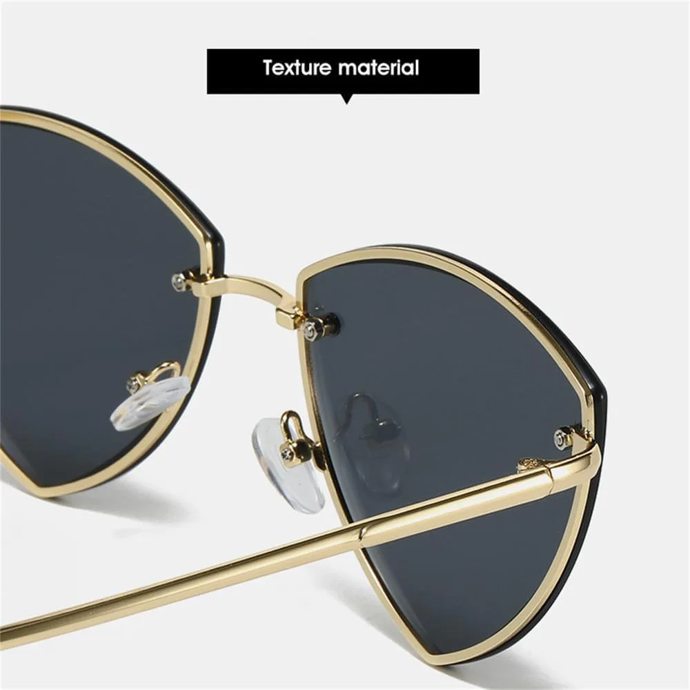 Винтажные солнцезащитные очки без оправы для женщин и мужчин, женские солнцезащитные очки с защитой от УФ-излучения UV400, женские солнцезащитные очки HCPIHF, 5
Винтажные солнцезащитные очки без оправы для женщин и мужчин, женские солнцезащитные очки с защитой от УФ-излучения UV400, женские солнцезащитные очки HCPIHF, 5