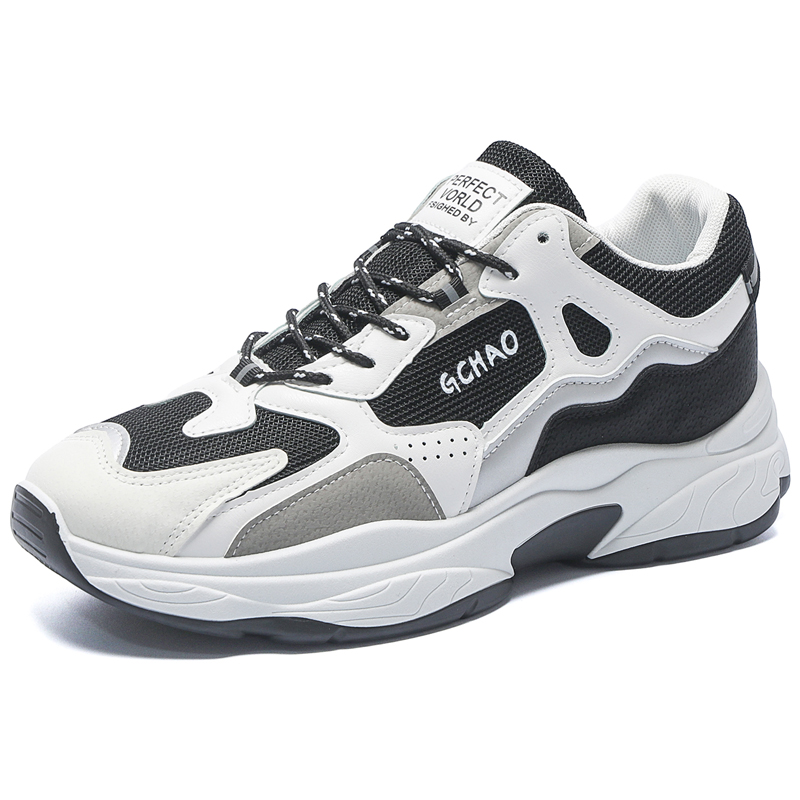 M.M Party Скользоустойчивые износостойкие низкие массивные кроссовки мужские бело-черные, цвет White Black
M.M Party Скользоустойчивые износостойкие низкие массивные кроссовки мужские бело-черные, цвет White Black