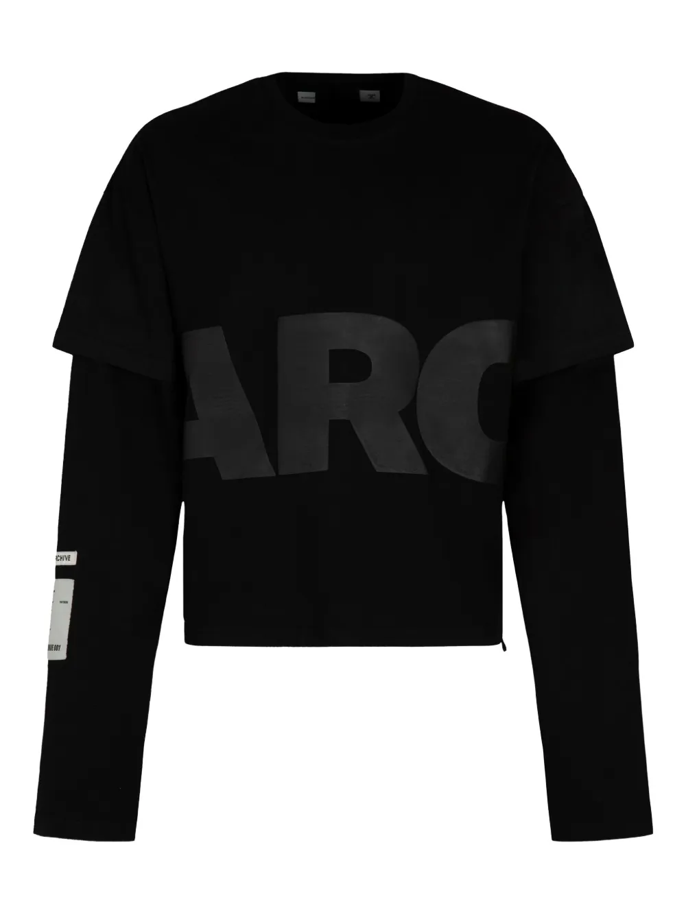 Футболка с принтом логотипа и двойным слоем B1ARCHIVE, черный
Футболка с принтом логотипа и двойным слоем B1ARCHIVE, черный