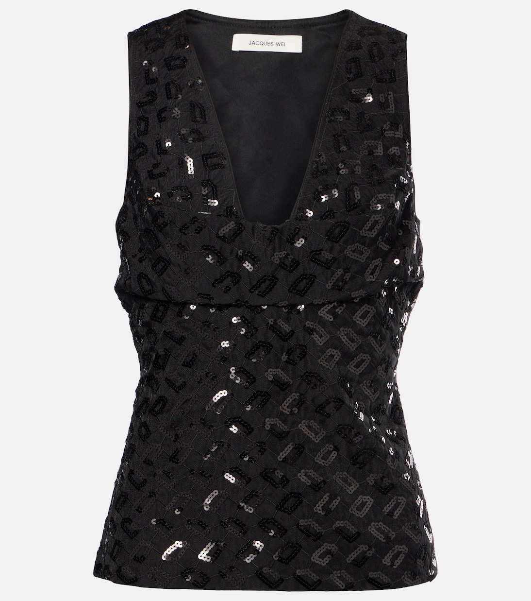 Ажурный топ Jacques Wei, синий
Ажурный топ Jacques Wei, синий