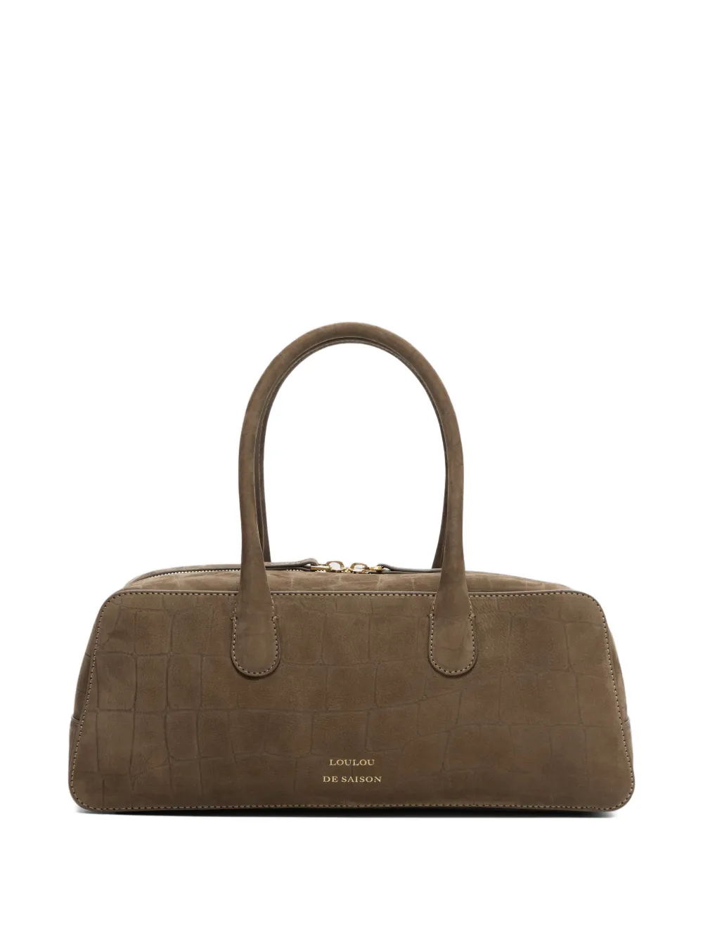 Сумка на плечо прямоугольной формы с эффектом кожи крокодила Mawi Loulou De Saison, коричневый
Сумка на плечо прямоугольной формы с эффектом кожи крокодила Mawi Loulou De Saison, коричневый