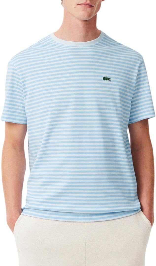 Мужская футболка Lacoste Classic Fit с коротким рукавом и круглым вырезом, White/Overview, Белый, Мужская футболка Lacoste Classic Fit с коротким рукавом и круглым вырезом, White/Overview
Мужская футболка Lacoste Classic Fit с коротким рукавом и круглым вырезом, White/Overview, Белый, Мужская футболка Lacoste Classic Fit с коротким рукавом и круглым вырезом, White/Overview