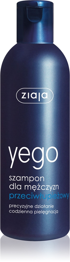 Yego шампунь против перхоти для мужчин Ziaja, 300 мл
Yego шампунь против перхоти для мужчин Ziaja, 300 мл