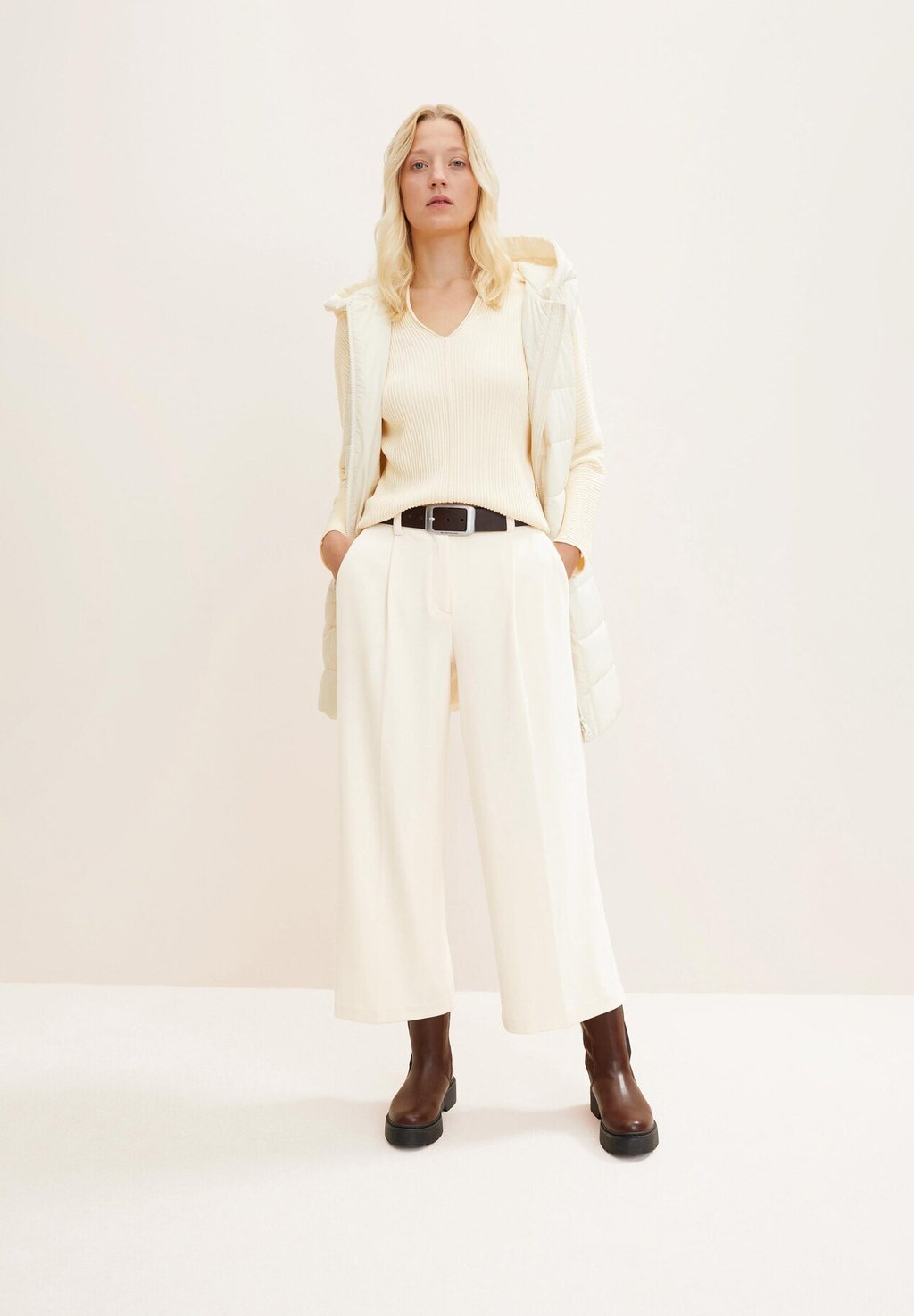 Пояс TTAMY TOM TAILOR, коричневый 
Пояс TTAMY TOM TAILOR, коричневый