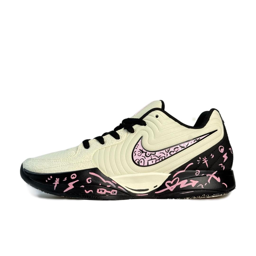 Nike Баскетбольные кроссовки Ja 2 Pink Ink Graffiti, износостойкие, низкие, мужские, белые, черные, розовые
Nike Баскетбольные кроссовки Ja 2 Pink Ink Graffiti, износостойкие, низкие, мужские, белые, черные, розовые