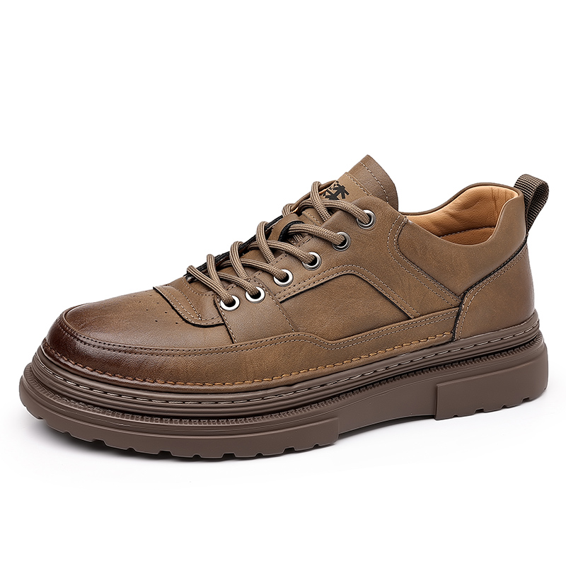 Mulinsen Прочные дышащие мужские низкие повседневные туфли коричневые, цвет Brown
Mulinsen Прочные дышащие мужские низкие повседневные туфли коричневые, цвет Brown