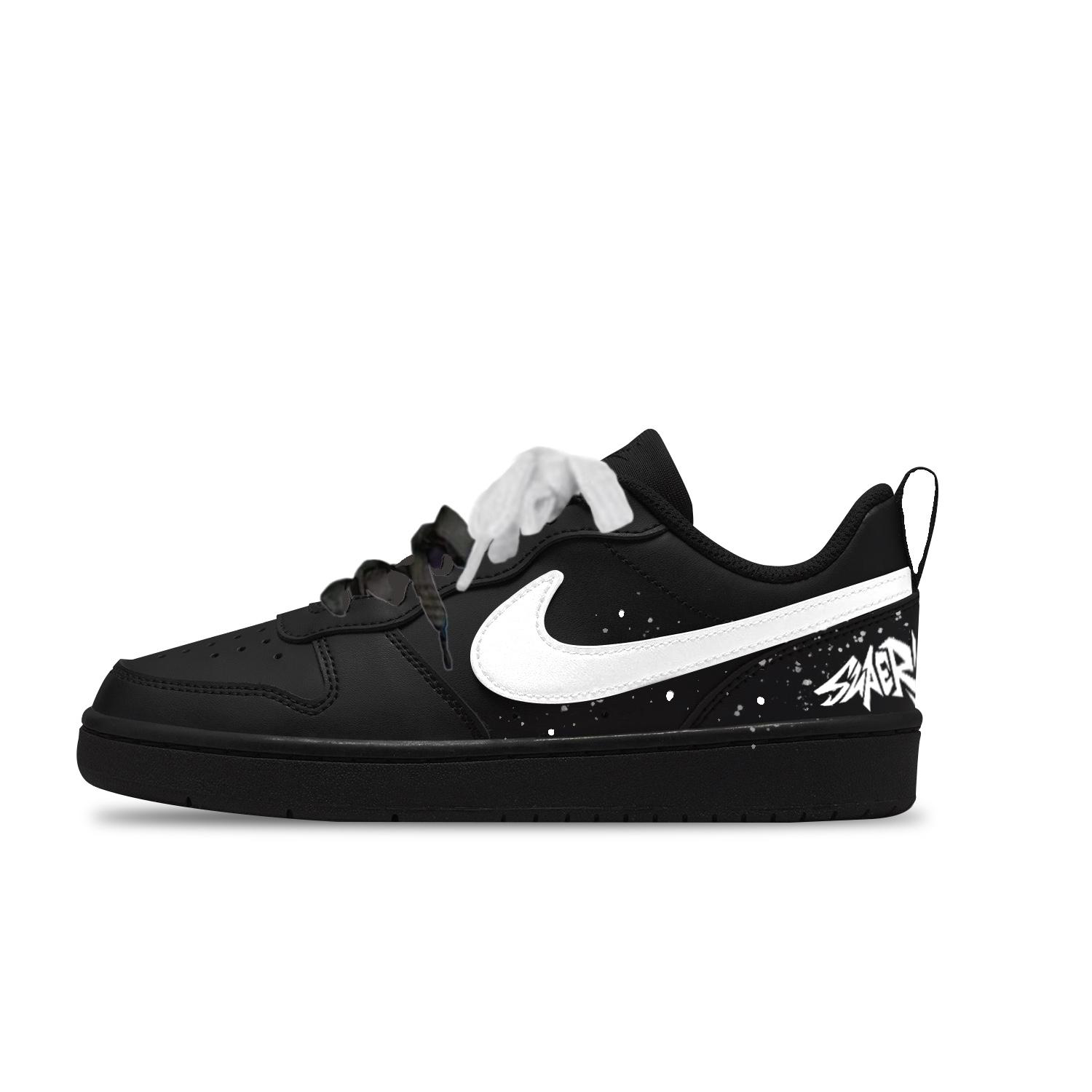 Nike Белые детские скейтерские кроссовки Court Borough Special с противоскользящим покрытием, устойчивые к истиранию, низкие, черные, унисекс
Nike Белые детские скейтерские кроссовки Court Borough Special с противоскользящим покрытием, устойчивые к истиранию, низкие, черные, унисекс