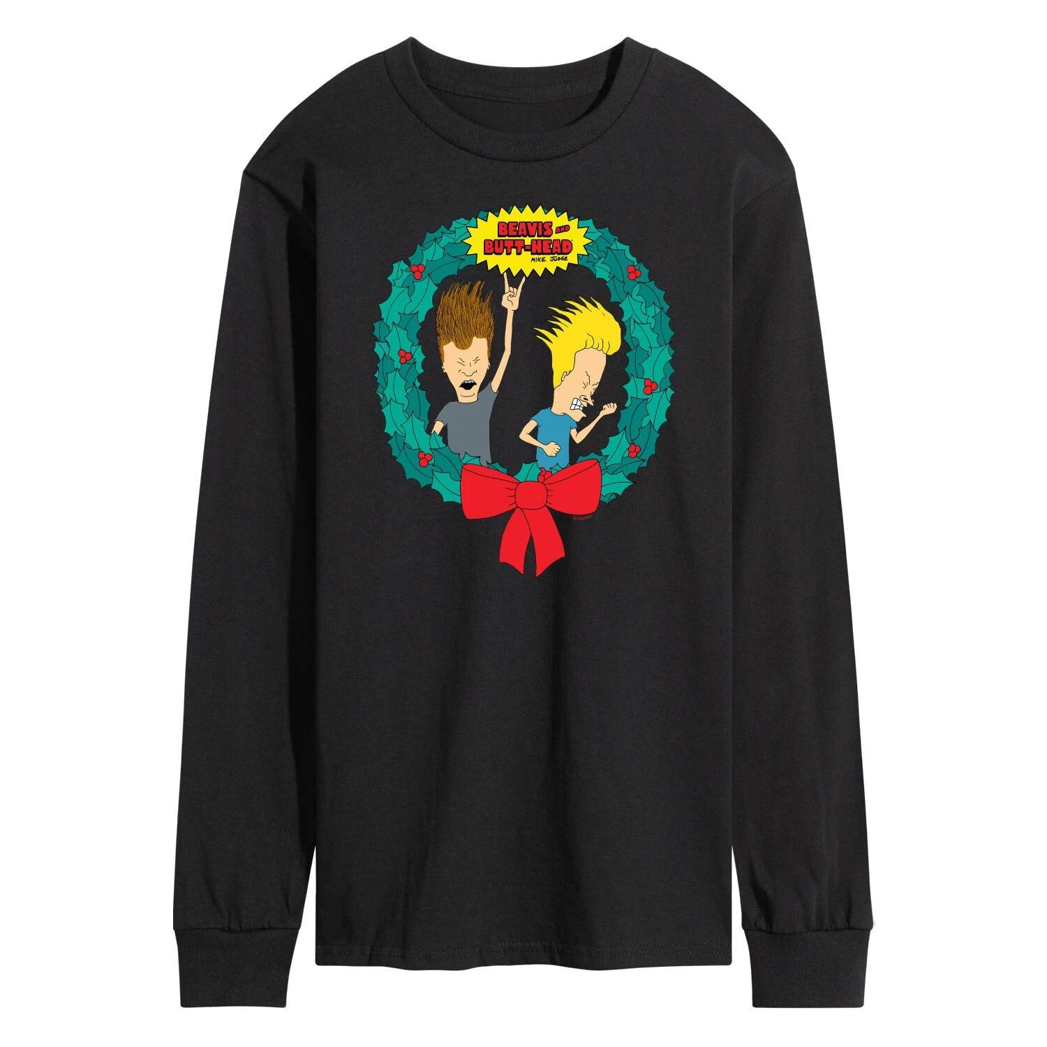 Мужская футболка с длинным рукавом Beavis And Butthead Rockin' Wreath Licensed Character
Мужская футболка с длинным рукавом Beavis And Butthead Rockin' Wreath Licensed Character
