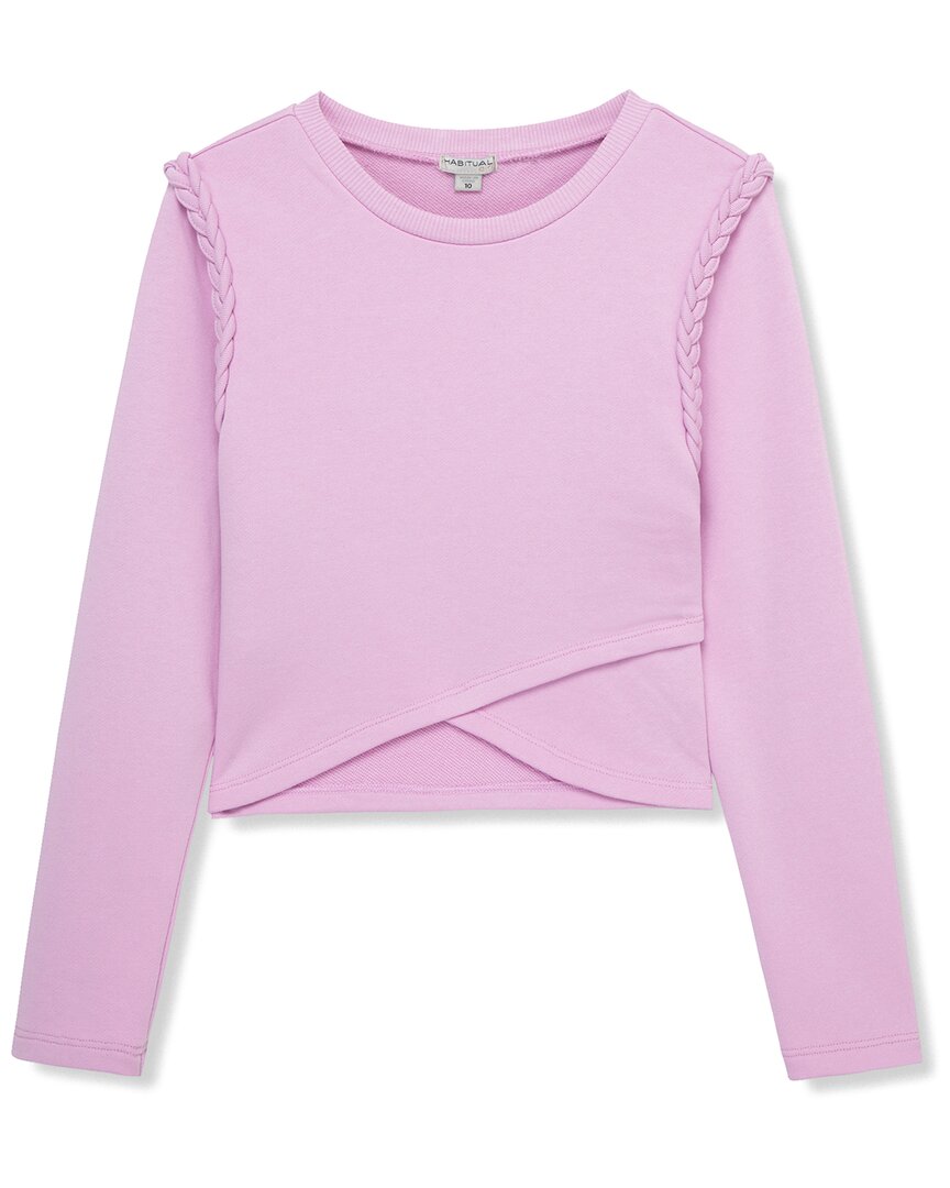 Привычный плетеный топ-обертка из французского трикотажа Habitual, розовый
Привычный плетеный топ-обертка из французского трикотажа Habitual, розовый