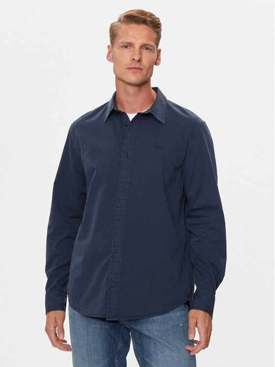 Рубашка regular fit 112355737 Lee, синий
Рубашка regular fit 112355737 Lee, синий