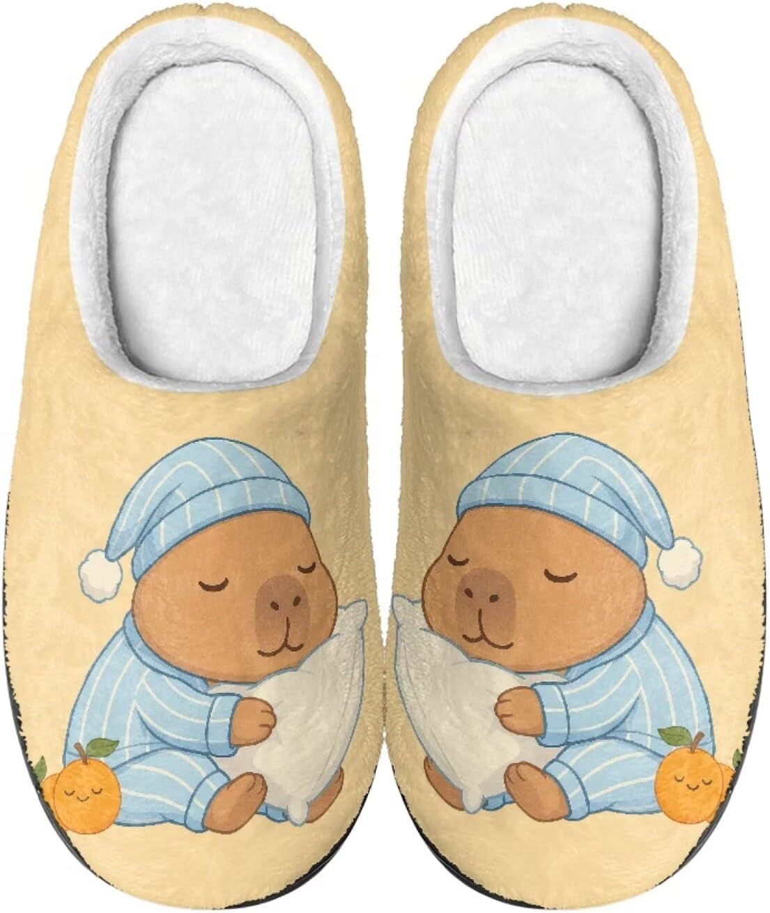 Тапочки Scuff для женщин и мужчин, мягкие теплые пушистые тапочки, противоскользящие теплые тапочки для дома и улицы, удобные домашние тапочки Baxinh, Brown-capybara
Тапочки Scuff для женщин и мужчин, мягкие теплые пушистые тапочки, противоскользящие теплые тапочки для дома и улицы, удобные домашние тапочки Baxinh, Brown-capybara