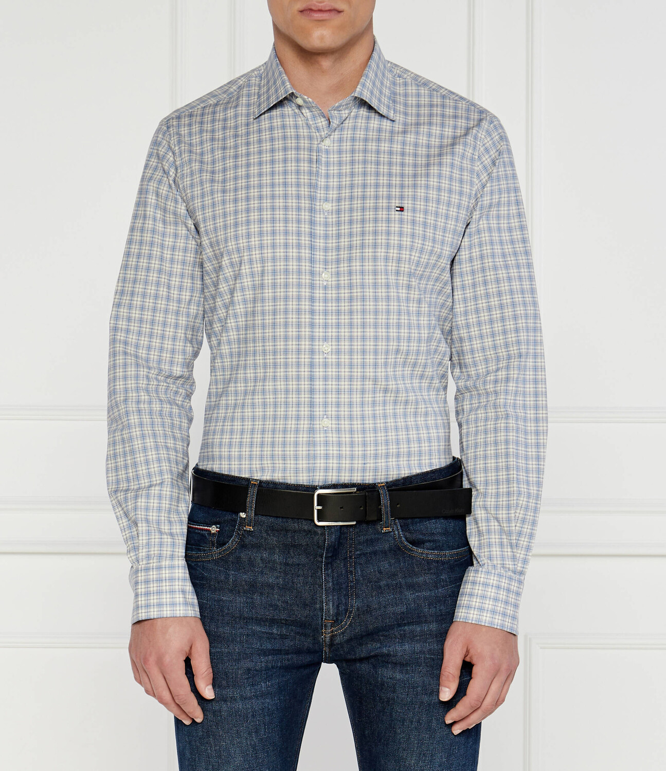 Рубашка Tommy Hilfiger Regular Fit stretch, белый 
Рубашка Tommy Hilfiger Regular Fit stretch, белый