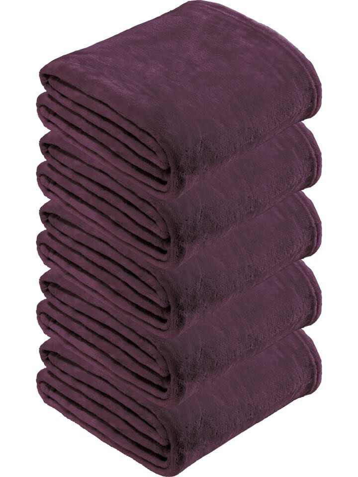 Одеяло REDBEST Fleece Wohn 5er Pack Amarillo, цвет dunkelviolett 
Одеяло REDBEST Fleece Wohn 5er Pack Amarillo, цвет dunkelviolett