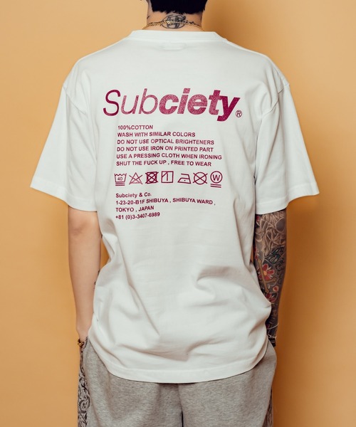 Футболка с принтом Subciety, белый
Футболка с принтом Subciety, белый